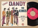 KINKS - Dandy + 3, PYE PNV 24177, rare french 7
