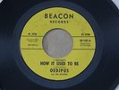 OEDIPUS MOTHERS HOW IT USED TO  BEACON or US G45 GARAGE FUZZ PUNK 7