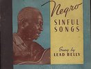 78 RPMx5 RARE BLACK BLUES BY LEADBELLY 