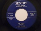 BOB VIDONE Untrue GRAIL ORIG SENTRY ROCKABILLY GARAGE 45 Hear THE RHYTHM ROCKERS
