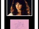VERY RARE - KATE BUSH - MUSIC LEGEND - ORIGINAL HAND SIGNED AUTOGRAPH