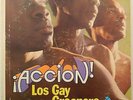 ??LISTEN KILLER LATIN FUNK Mexico LOS GAY CROONERS ACCION Signed LP NICO GOMEZ