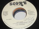 LEE MOORE GET OFF 45 SCORE PROMO WLP MEMPHIS BOOGIE FUNK SUBWAY LEE GAMBY HEAR