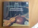 PHILIPS Bach violin sonatas GRUMIAUX Jaccottet 2lp's box MINT