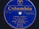 BENNY GOODMAN, Singing a Happy Song Blue Columbia Black Wax 3018-D Helen Ward