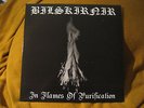 BILSKIRNIR in the flames of ORIG VINYL LP graveland grand belials key odelegger