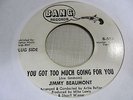 JIMMY BEAUMONT You Got Too Much Going 45 BANG promo northern soul VG++
