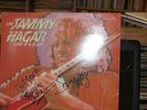 SAMMY HAGAR LIVE LOUD AND CLEAR RED VINYL SIGNED BY BAND ON FRONT AND BACK OF LP
