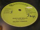 Delroy Pinnock Babylon Walls Rare Killer Roots 12
