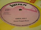 Errol Holt Sweet Reggae Music Rare Killer Roots 12