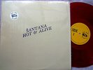 SANTANA HOT & ALIVE TMOQ ORIG RED VINYL W.STOUT ORIG CATALOGUE INSERT
