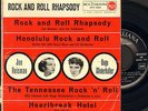 ELVIS PRESLEY EP ITALY RCA A72V 0068 ROCK AND ROLL RHAPSODY RARE VG+