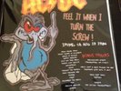 Ac/Dc * US TEST PRESS * Feel It When I Turn The Screw 3LP * Irvin CA 1986