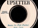 UPSETTER - JUNIOR BYLES - RASTA NO PICK POCKET JA Press REGGAE 45 7