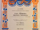 Bach VASA PRIHODA Italy only CETRA LPU 0027 nm RARE solo ORLOVETSKY Novello