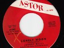 MOD R&B  NORTHERN SOUL POPCORN 45 JOHNNY WELLS LONELY MOON ASTOR 1001 NEAR MINT