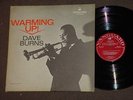 DAVE BURNS   WARMING UP LP   RARE VANGUARD USA ORIG PRESS VG++ DG Blue Mitchell