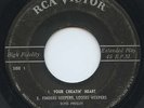 Rare Elvis Presley EP - Your Cheatin' Heart - No Cover and No Number on Label