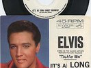 Rare Elvis 45 & Picture Sleeve- Long Lonely Highway- RCA Victor # 47-8657- Promo