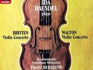 IDA HAENDEL / Britten-Walton Violin Concertos / UK EMI HMV Post-Dog ASD 3483
