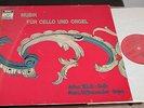 RARE SWISS AP -Julius BAECHI (BACHI, BÄCHI) CELLO RECITAL-HANS VOLLENWEIDER EX
