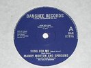 Mandy Morton Spriguns - Song For Me, banshee recs BANS791 RARE PRIVATE FOLK 45