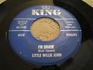 LITTLE WILLIE JOHN I'm Shakin'/A Cottage For Sale R&B/SOUL 45 On KING NR