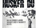 Husker Du, In A Free Land EP, 1982 PS, KBD, mint-minus, What Do I Want?, M.I.C.