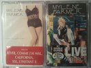 MYLENE FARMER 2 CASSETTES AUDIO ANAMORPHOSEE ET LIVE 96 NEUVES SCELLEES