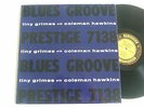 TINY GRIMES WITH COLEMAN HAWKINS Blues Groove LP Prestige PRLP 7138 US 1958 rare