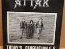 ATTAK - TODAY'S GENERATION - ORIGINAL UK 1982 NO FUTURE 45 MINT OI 7 INSERTS