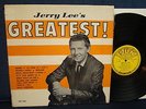 Jerry Lee Lewis  - Jerry Lee's Greatest - 1961 -  Sun Label - Mono(Shrink/Baggy)