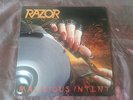 RAZOR - Malicious Intent LP RARE Violent Force Destructor Voivod Piledriver
