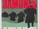 RAMONES - WE WANT THE AIRWAVES - BELGIUM 7/PS