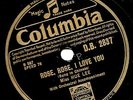 HUE LEE ( IN CHINESE) 78 ROSE, ROSE I LOVE YOU /AUTUMN MELODY COLUMBIA DB2637 E+