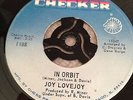 Joy Lovejoy.  In Orbit/Uh Hum. Checker 1188 Imported
