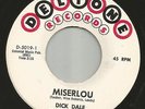 ROCKABILLY SURF INSTRO -- DICK DALE -- MISERLOU -HEAR BOTH-1962 DELTONE