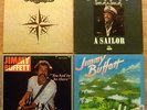 JIMMY BUFFETT - FIRST EIGHT MCA ALBUMS 1973 - 1979 w/ LIVE 2-LPs - EXC CONDITION