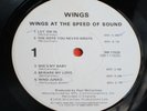 Rare WLP Promo Test Pressing ? LP: Paul McCartney   Wings At The Speed of Sound