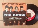 THE KINKS got live if want it EP PNV 24131 EXC