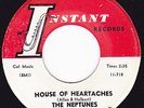 Popcorn Doo Wop 45 - NEPTUNES - House Of Heartaches / Make A Memory