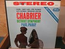 Mercury Living Presence: Paray/Detroit Symphony Chabrier Espana etc SR 90212