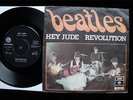 THE BEATLES Hey Jude 45/PS Danish Only 1968 Rare Parlophone DP-570 EX+