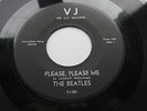 THE BEATLES  ORIGINAL 1964 USA VEE JAY 45  PLEASE PLEASE ME RARE LABEL VARIATION