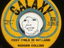RODGER COLLINS Foxy Girls In Oakland 45 Galaxy FUNK MP3