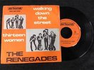 THE RENEGADES thirteen women UK FREAKBNEAT FUZZ MOD DANCER DUTCH PS 45