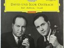 DGG RED STEREO TULIP 12/61 DAVID & IGOR OISTRAKH BACH BEETHOVEN SLPM 138714 NM