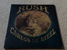 RUSH Caress Of Steel LP Vinyl Record  EX UK A1 / B1 PROG * Listen *