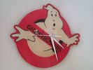 GHOSTBUSTERS PICTURE DISC WALL CLOCK RAY PARKER JR - RARE 1980's RETRO