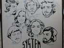 SYSTEM LP UNKNOWN 1977 private custom psych hard rock folk acid FUZZ lounge HEAR